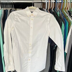 Express White Dress Shirt for Men